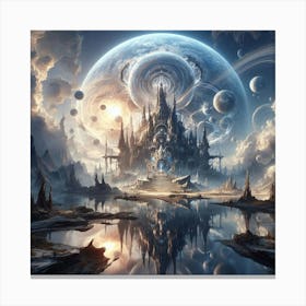 Space City 1 Canvas Print