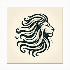 Lion Head 2 Canvas Print