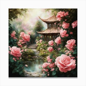 Chinese Garden Canvas Print