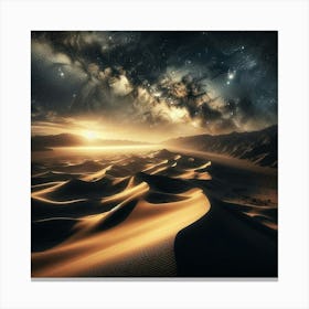 Sand Dunes 14 Canvas Print