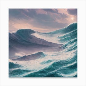 Ocean Waves 3 Canvas Print