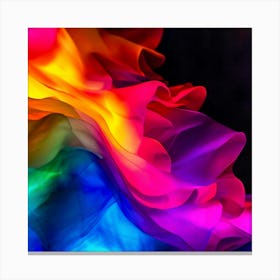 Colorful Brightness Colors Vibrant Pastel Power Gradient Vivid Luminous Radiant Bright S (8) Canvas Print