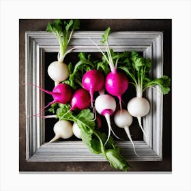 Radishes 20 Canvas Print