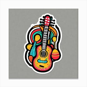 Guitar Canvas Print