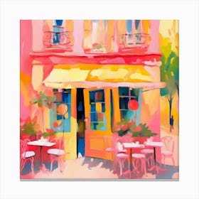 Paris Cafe Canvas Print