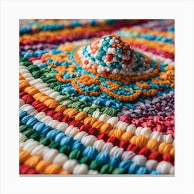 Colorful Rug Canvas Print