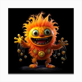 Monster Monster Monster 7 Canvas Print