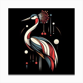 Chinese Crane Canvas Print