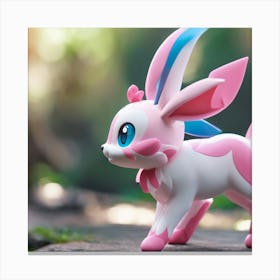 Pokemon Bunny 1 Canvas Print