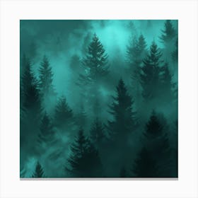 Dark Forest Canvas Print