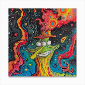 Psychedelic Painting 2 Canvas Print