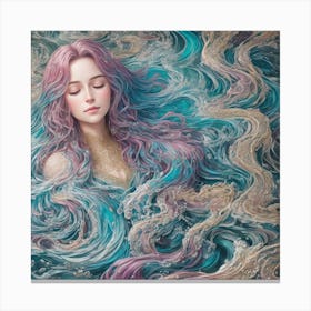 Mermaid 16 Canvas Print