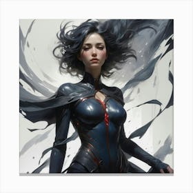 Black Widow Canvas Print