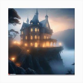 Fairytale Castle 1 Canvas Print