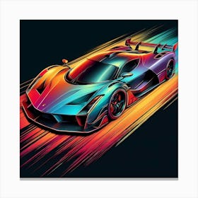 F1 Car Canvas Print