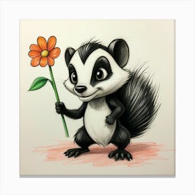 Badger 1 Canvas Print