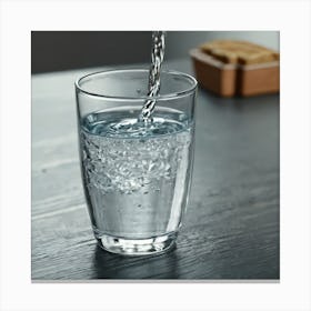 Glass Of Water Canvas Print