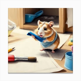 Hamster 56 Canvas Print