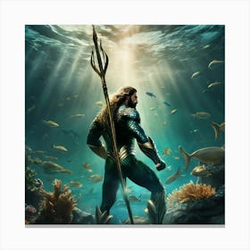 Aquaman 5 Canvas Print