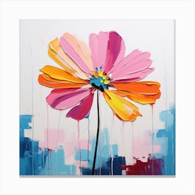 Flower Painting Canvas Print