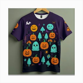 Default Spooky Summer Vibes Tshirt 3 Canvas Print