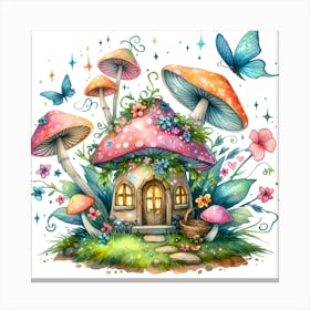 Fairy House 2 Canvas Print