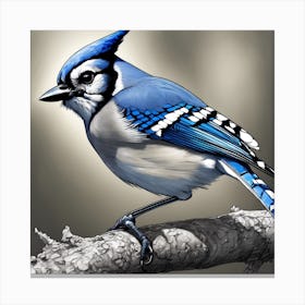 Blue Jay Canvas Print