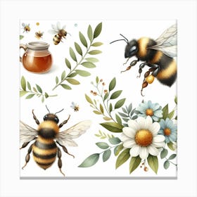 Bee 1 Canvas Print