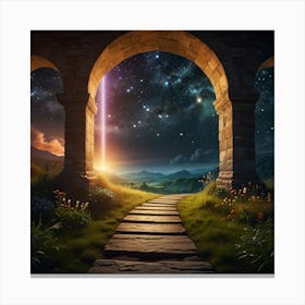 Starry Night 20 Canvas Print