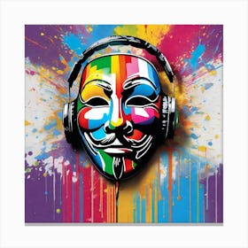 Mask Of Vengeance Canvas Print