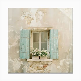 Vintage Window Canvas Print