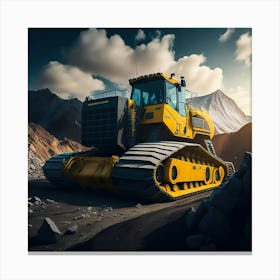 Buldozer Mountain (52) Canvas Print