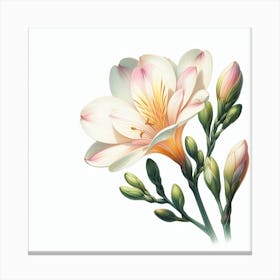 Freesia 4 Canvas Print