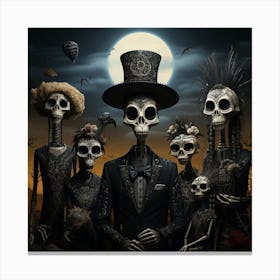 Day Of The Dead 5 Canvas Print