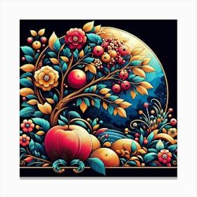 Apple Tree Canvas Print