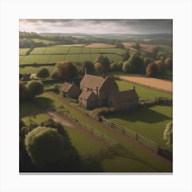 Cotswold Countryside 5 Canvas Print