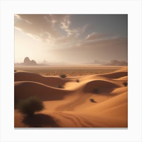 Sand Dunes 5 Canvas Print