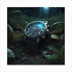 Watch In The Forest Canvas Print