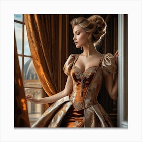 Renaissance Woman 3 Canvas Print