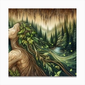 Elven Woman 4 Canvas Print