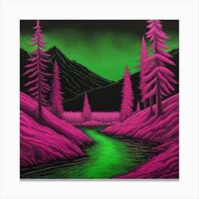 Neon Dream Canvas Print