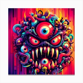 Weird Creature Canvas Print