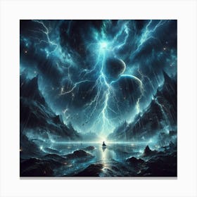 Lightning Storm 14 Canvas Print