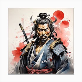 Samurai Warrior 2 Canvas Print