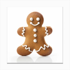 Gingerbread Man Canvas Print