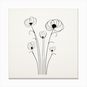 Flower Bouquet Canvas Print