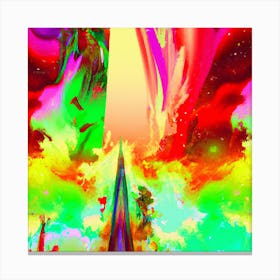 Psychedelic Painting Canvas Print