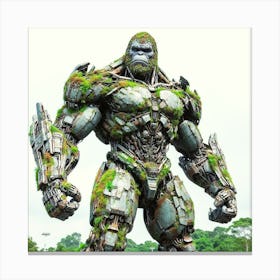 Mech K Kong Canvas Print