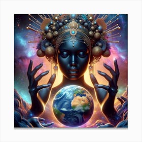 Earth Goddess Canvas Print