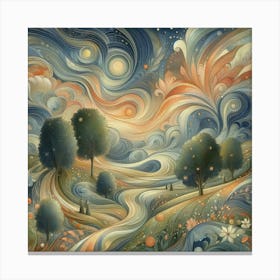 Starry Night Canvas Print